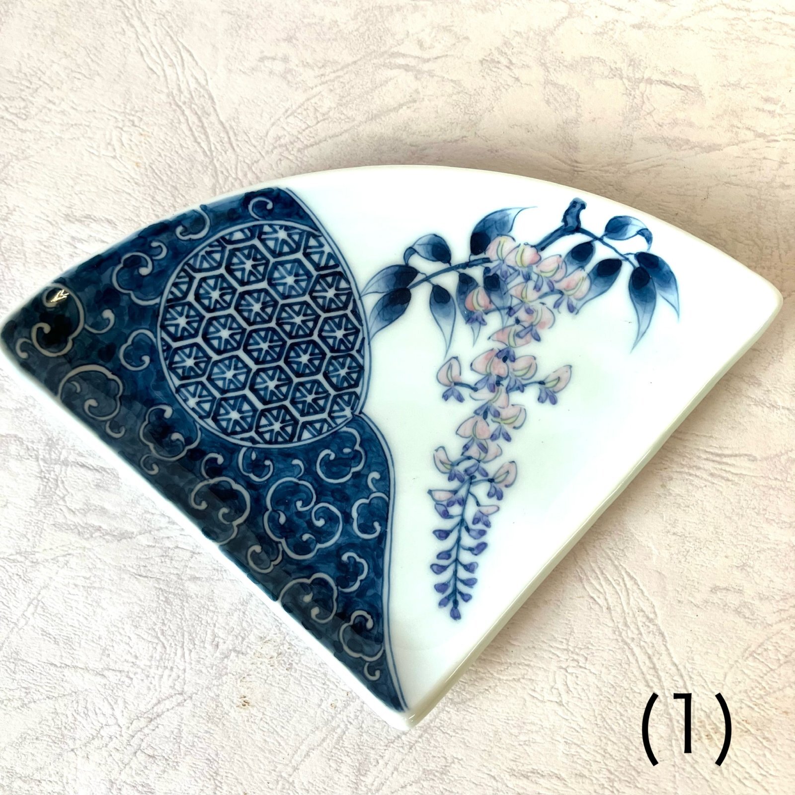 金属製装飾プレート 祥瑞　灰皿 金属製装飾プレート 祥瑞 灰皿